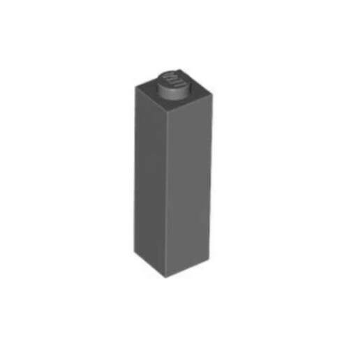乐高/LEGO积木零件 6396489 14716 深灰色 1x1x3基础高砖 支柱