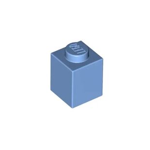 乐高/LEGO积木零件 4179830 3005 30071 35382 中蓝色 1x1基础砖
