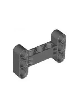 乐高/LEGO积木零配件 6396959 14720 深灰色 3x5 H形带孔架框