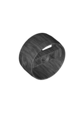 乐高/LEGO积木零件 6074417 41531 钛金属色 带栓孔圆柱件