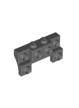 乐高/LEGO零件 6066119 14520 52038 4264898 深灰色 1x4转接砖