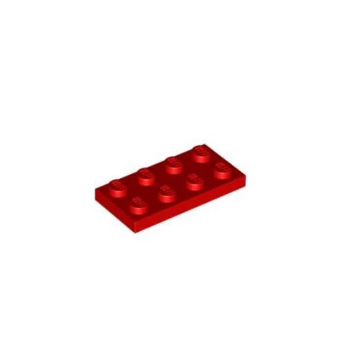 乐高/LEGO积木零配件 302021 3020 红色 2x4 基础板