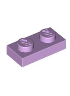 乐高/LEGO零件 6099190 3023 6225 28653 浅紫色 1x2 基础板