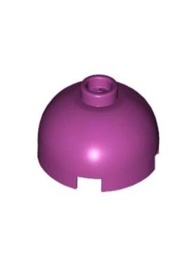 乐高/LEGO零件 6261620 30367 553c 3262 6429064 酒红色 圆顶砖