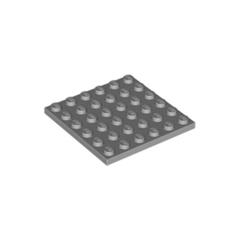 乐高/LEGO积木零件 4211474 3958 浅灰色 6x6 基础板