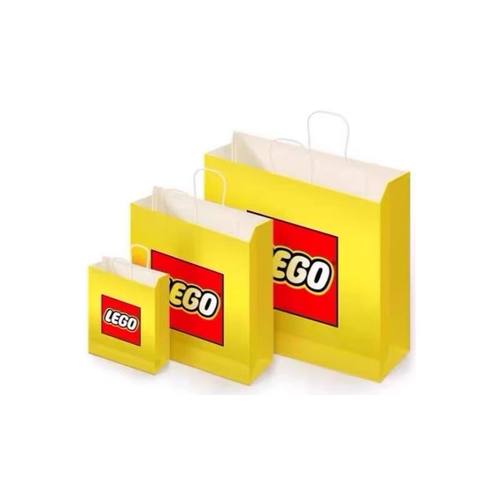 乐高/LEGO正品购物纸袋包装手提袋礼品袋送礼袋特大中小号可单拍