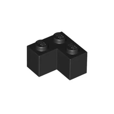 乐高/LEGO积木零配件 235726 2357 黑色 2x2 转角砖 拐角砖