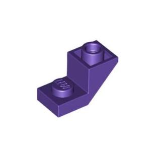 乐高/LEGO积木零件 6431330 2310 深紫色 1x2x1 反向斜坡砖