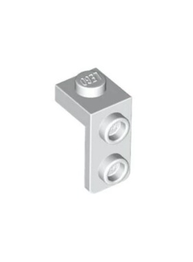 乐高LEGO积木零件 6442358 79389 白色 1x1x2 托架支撑支架配件