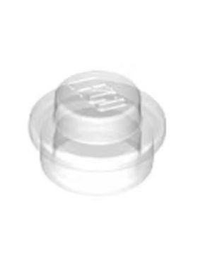 乐高/LEGO 6240030 4073 6141 34823 透明白色 1x1小圆板3005740