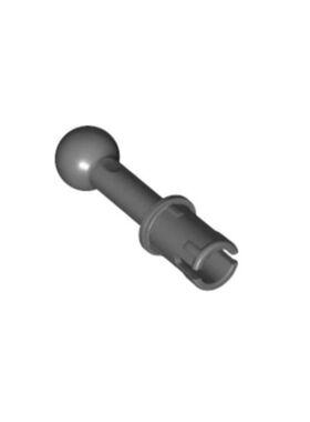 乐高/LEGO积木零件 6365695 80477 深灰色 带栓 球连接件 机甲件