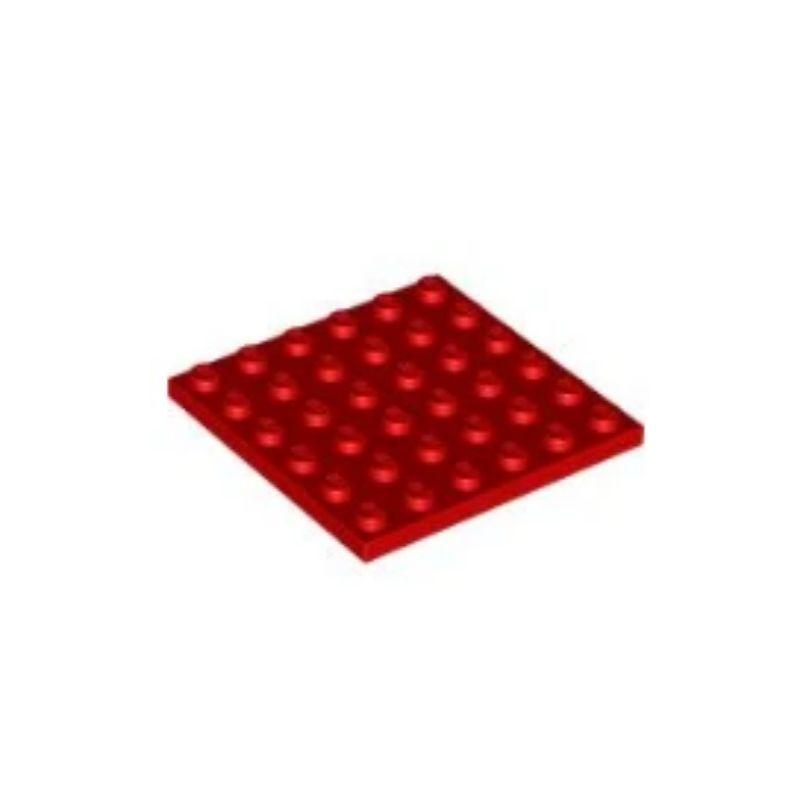 乐高/LEGO积木零件 4144302 3958 红色 6x6 基础板