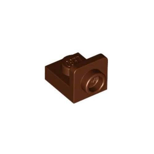 乐高/LEGO积木零配件 6238874 36840 棕色 1x1 反向托架件