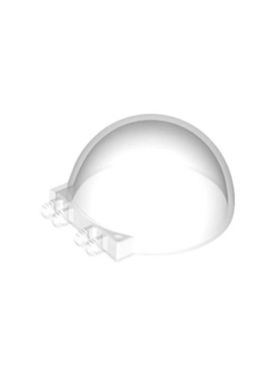 乐高/LEGO 4624369 6472513 50747 52979 透明白 6x6x3 挡风玻璃