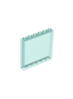 乐高/LEGO 6245257 59349 106816 4505000 透明浅蓝色1x6x5墙壁板