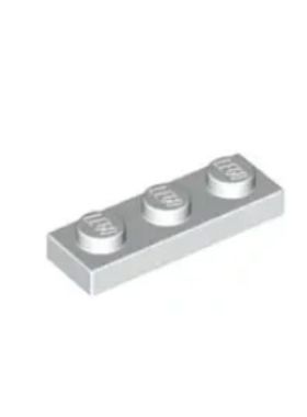 乐高/LEGO积木零件 362301 3623 白色 1x3 基础板