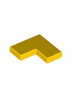 乐高/LEGO积木零件 6308099 14719 黄色 2x2 转角光面板