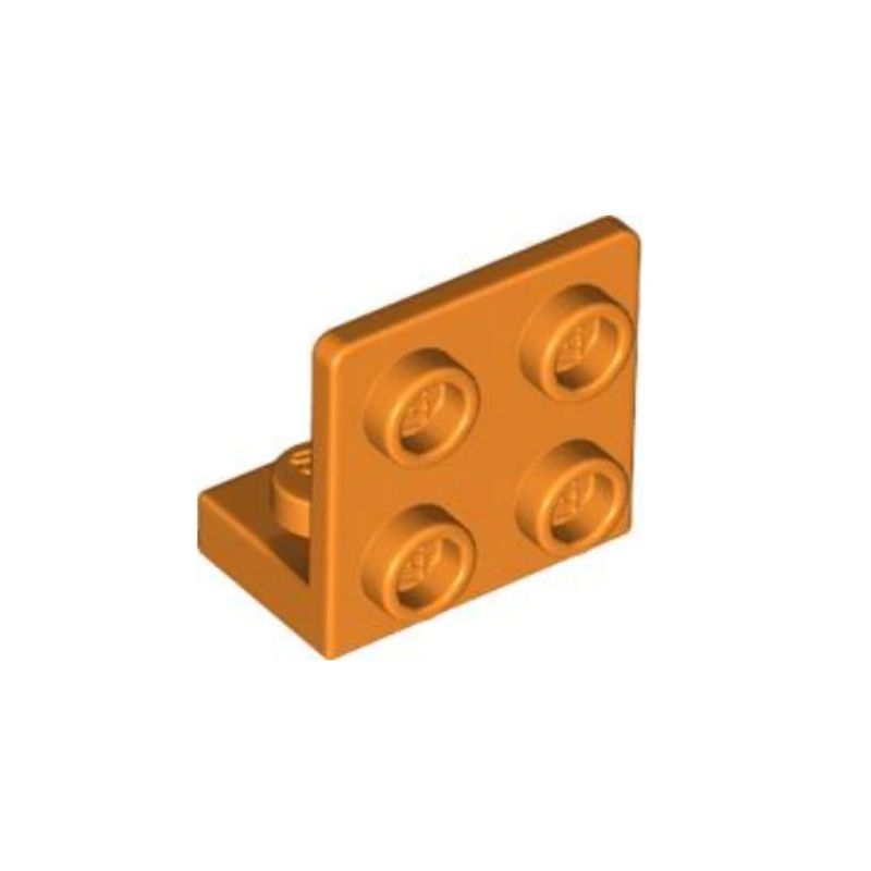 乐高LEGO积木零配件 6061676 99207 橙色 1×2-2×2 反向托架件