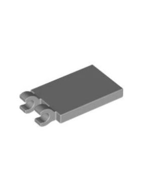 乐高LEGO零件 6331691 30350 65886 6174935 浅灰色2x3夹口光面板