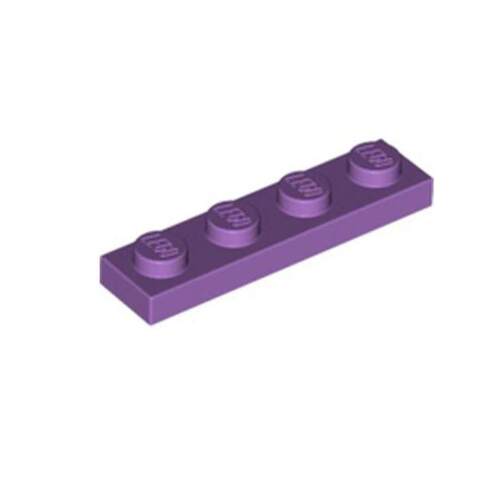 乐高/LEGO零件 4619524 3710 中紫色 1x4 基础板 4颗粒板
