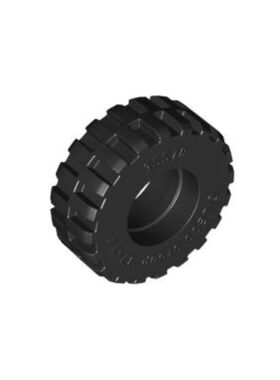 乐高/LEGO积木零配件 6248793 35578 黑色 37x14轮胎 6518604