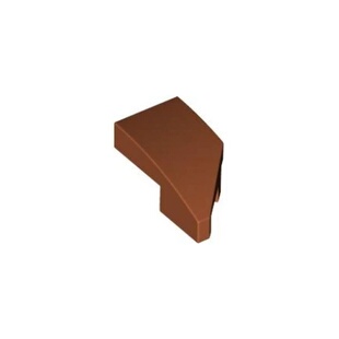 乐高/LEGO积木零配件 6470068 29120 深橙色 1x2 楔形弧面 左