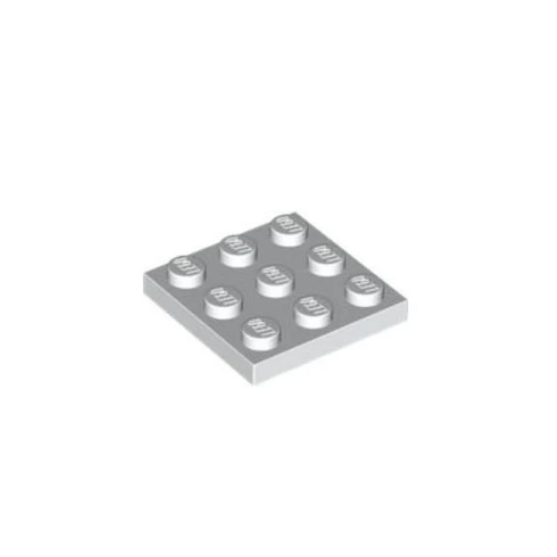 乐高/LEGO积木零件 6104805 11212 白色 3x3 基础板图片