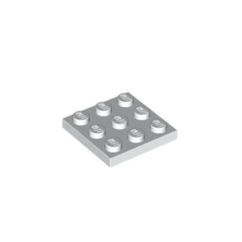乐高/LEGO积木零件 6104805 11212 白色 3x3 基础板