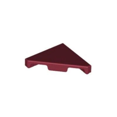 乐高/LEGO零件 6288635 35787 66142 69537 深红色 2x2三角光面板