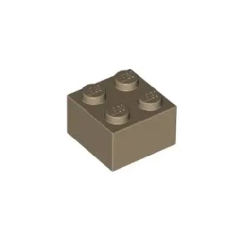乐高/LEGO 4255416 3003 6223 15591 4497068 深米色 2x2 基础砖