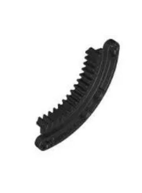 乐高/LEGO积木零配件 6451564 78442 黑色 6x6环形齿条1/4圆 科技