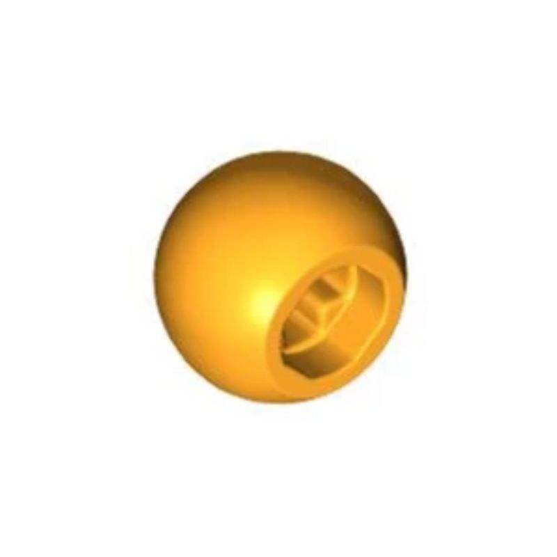 乐高/LEGO零件 6071608 32474 中黄色 10.2mm连接球转向球