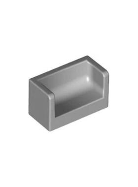 乐高/LEGO 6248492 23969 35391浅灰色 1x2x1三面墙壁板 6138696