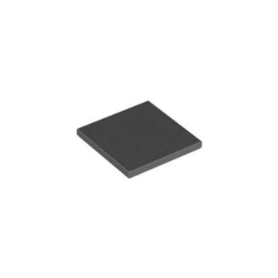 乐高/LEGO积木零配件 6429074 1751 深灰色 4x4 光面板