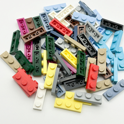 LEGO乐高 3623 1x3 基础板 黑 362301白 浅灰 深灰蓝黄米粉红棕绿