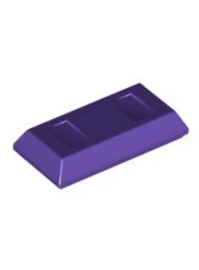 乐高LEGO零配件 6394865 99563 67117 深紫色 1x2 铅锭人仔武器