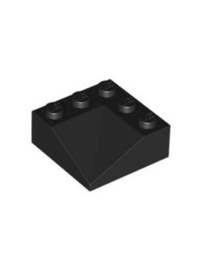 乐高LEGO积木零件 6144756 99301 黑色 3x3内转斜面砖