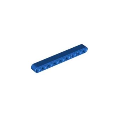 乐高/LEGO零件 6115617 40490 64289 4239749 蓝色 1x9 带孔厚臂