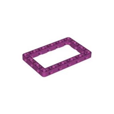 LEGO/乐高零件 39794 6252663 圈梁 框架 酒红色 7×11 SPIKE零件