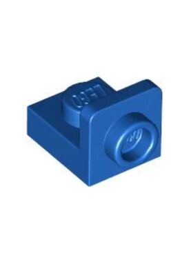 乐高/LEGO积木零配件 6307926 36840 蓝色1x1 反向托架件