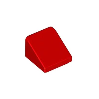 乐高LEGO零配件 4504379 54200 50746 35338 红色 1x1 斜坡砖