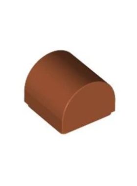 乐高/LEGO零件 6439726 49307 深橙色 1x1 光面斜板弧形 66187