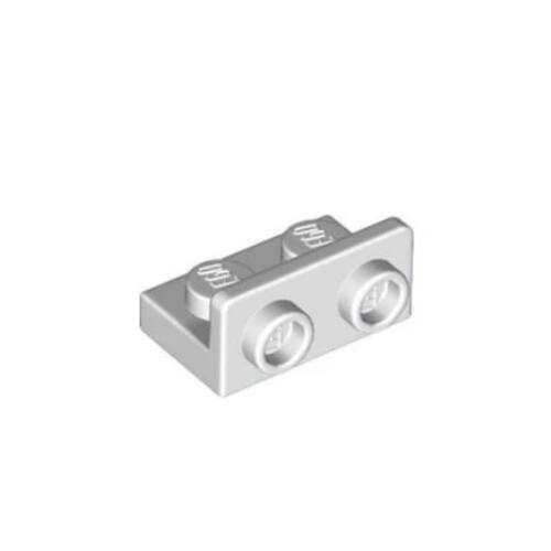 乐高/LEGO积木零配件 6070698 99780 白色 1x2 反向支架壁板