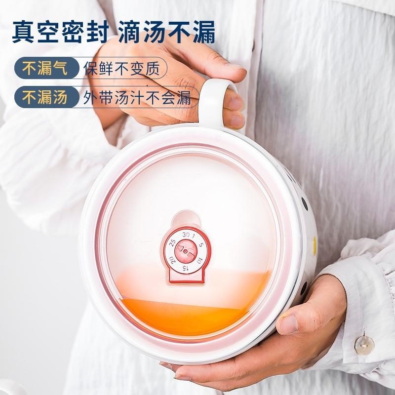 保鲜碗带盖泡面碗微波炉专用碗带手柄瓷碗家用饭盒便当盒