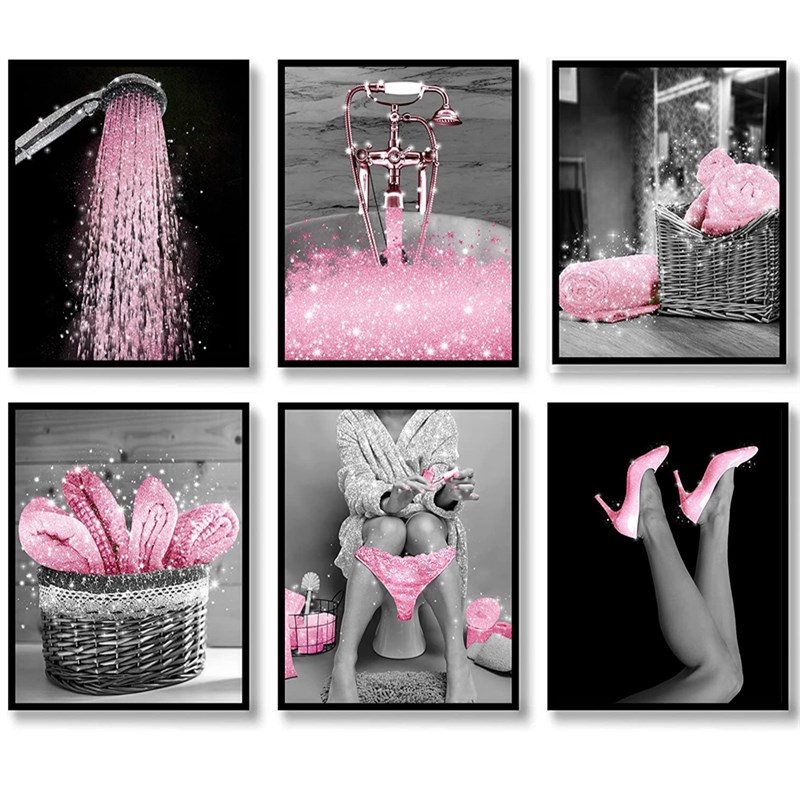 Diamond Painting New Arrival 2023 Home Decor Pink Fashion Wo