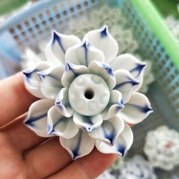 Incense Burner Delicate Long-lasting Censer Burner Lotus