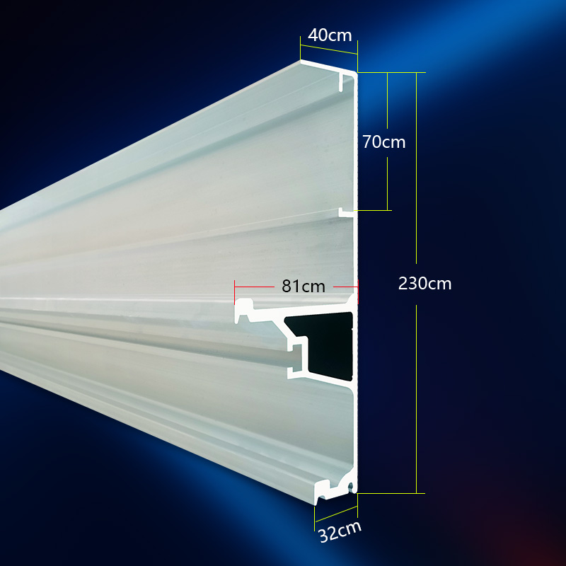 重叠自动门玻璃感应开门电动折叠门上下重叠门亚款双重叠平移电机