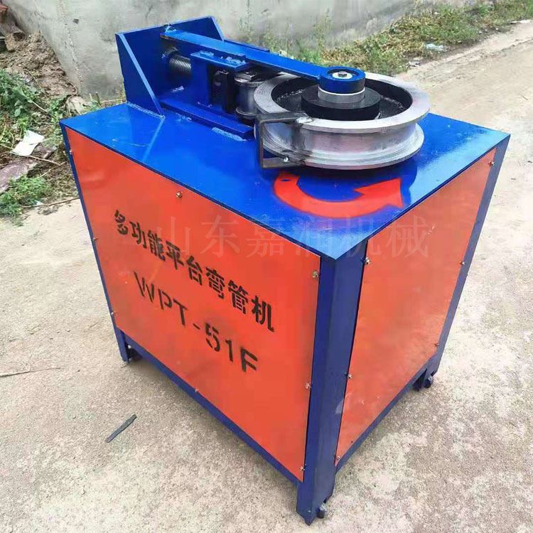 促38型平台弯管器 健身器材角度折弯机 碳钢管直角弯管机新