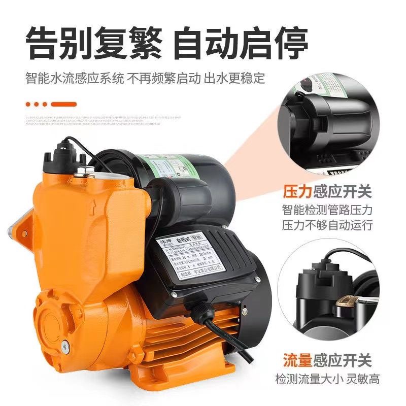 增压泵小型抽水泵家用自吸泵220V全自动静音自来水管道加压泵防冻