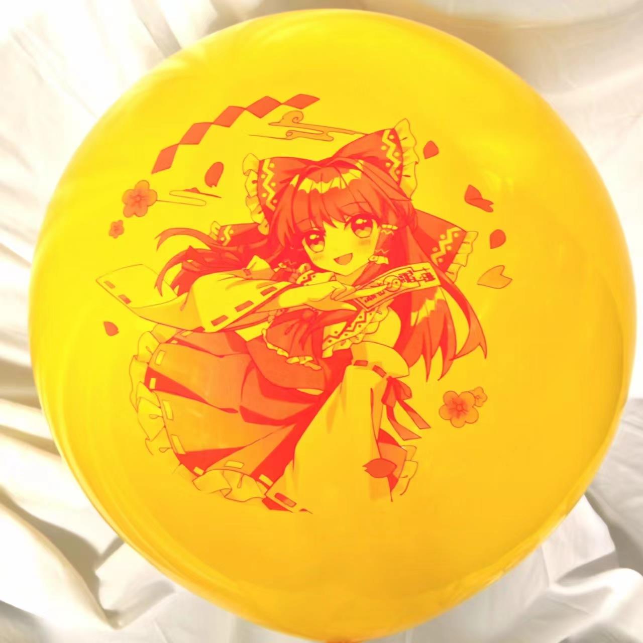 36吋 博丽灵梦《东方Project》 谷子同人周边动漫印花乳胶气球